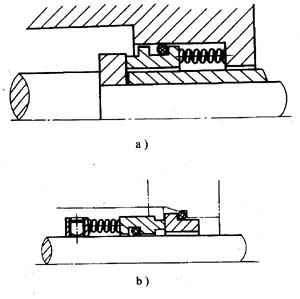 靜止式和旋轉(zhuǎn)式機(jī)械密封